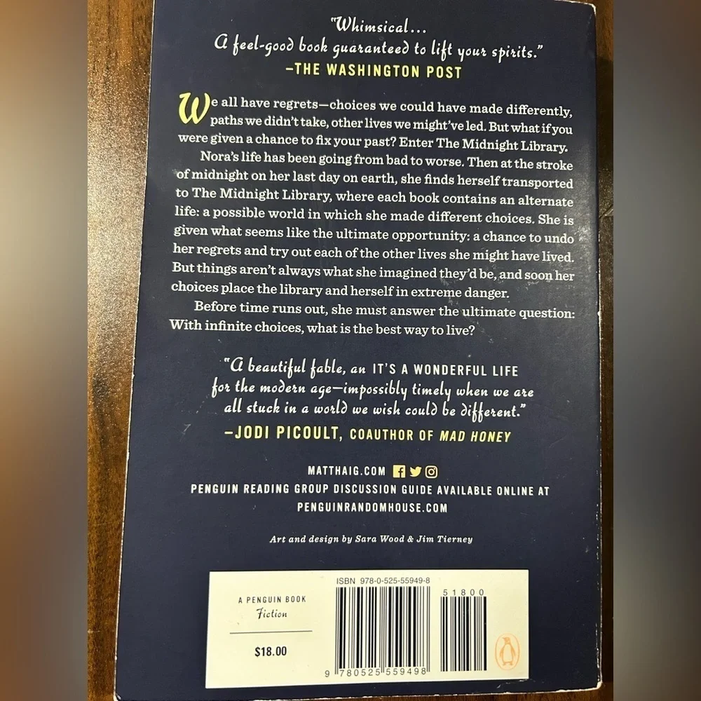 The Midnight Library by Matt Haig